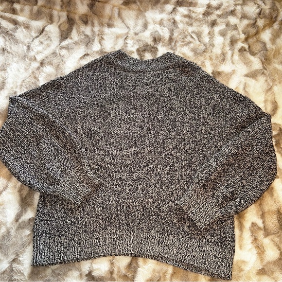 H&M Cozy Warm Sweater | Black & White | Size Large - Picture 2 of 7